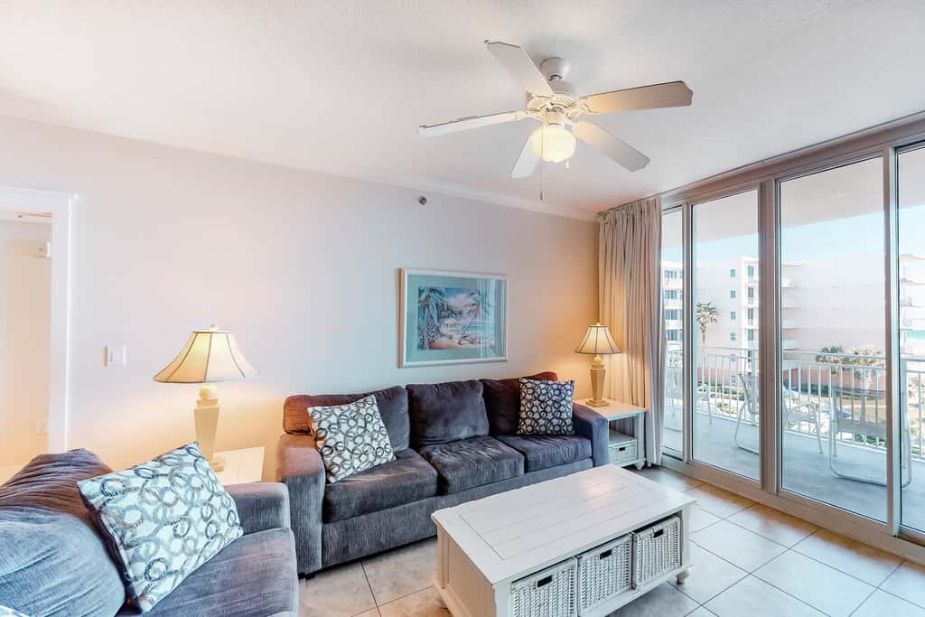 4th Floor Gulf-Front Condo On Okaloosa Island Waterfall, Lazy River