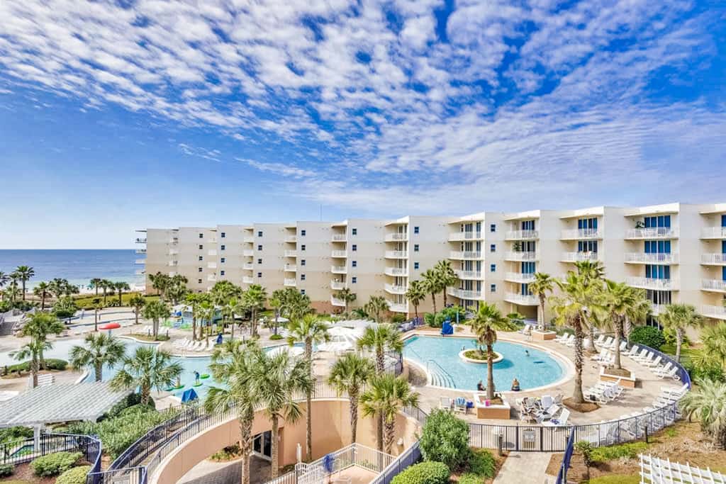 4th Floor Gulf-Front Condo On Okaloosa Island Waterfall, Lazy River