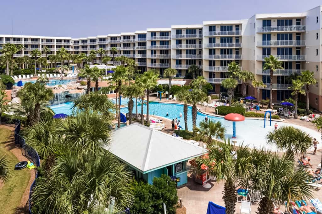 4th Floor Gulf-Front Condo On Okaloosa Island Waterfall, Lazy River