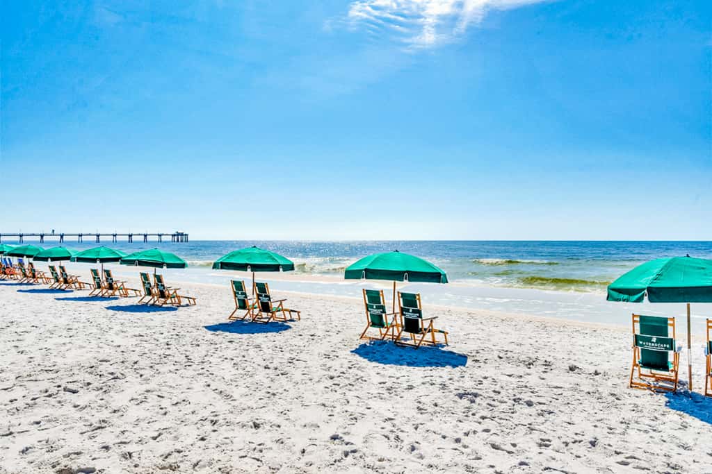 Cute, coastal condo with lazy river, Gulf view, hot tub & gym - near the beach