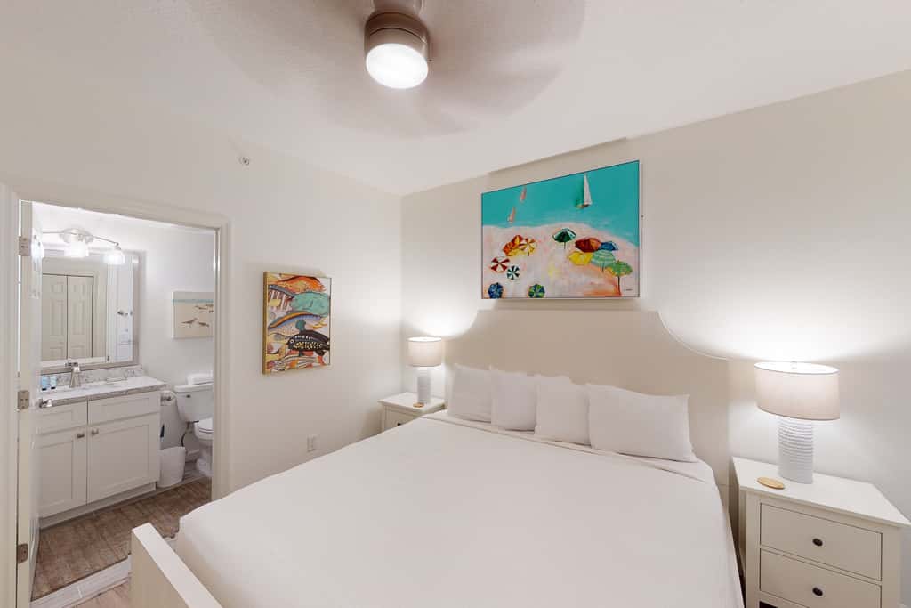 Coastal condo with beach, pool, hot tub, sauna, tennis, bikes, W&D, & central AC
