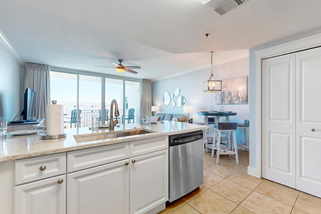 Beachfront Escape with Sixth-Floor Views, Free WiFi, Shared Pools, & Gym