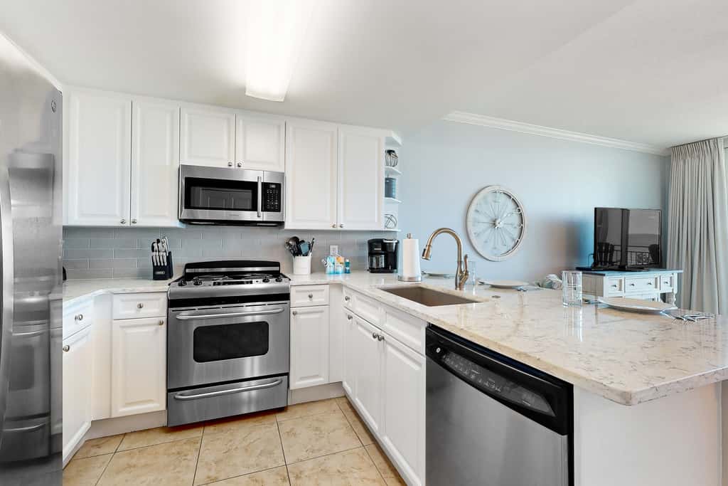 Beachfront Escape with Sixth-Floor Views, Free WiFi, Shared Pools, & Gym