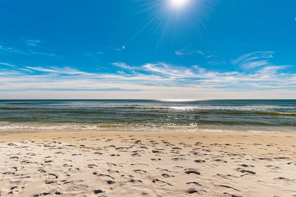 Beachfront condo with gulf views, pool, gym, & private balcony