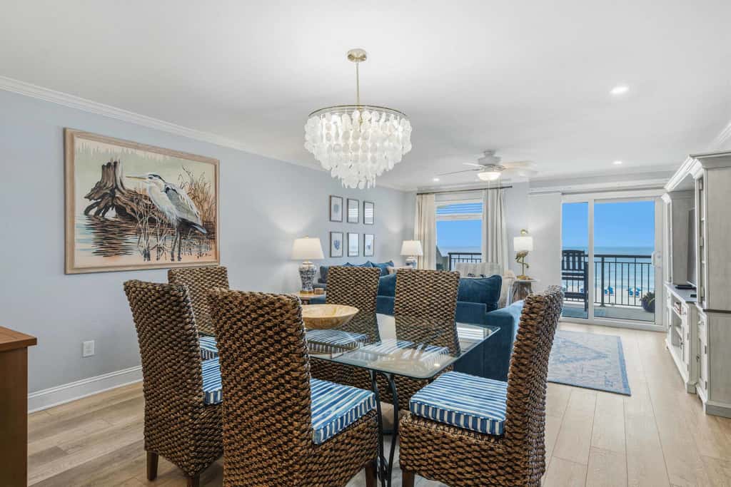 Great beachfront condo with pool & tennis - quick drive to dining