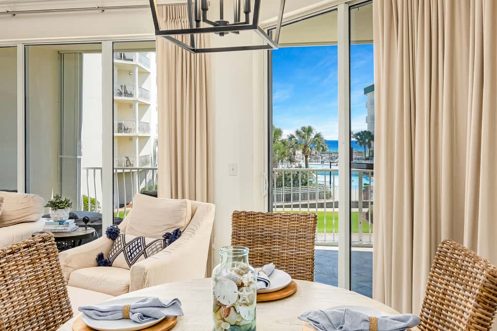 Chic first-floor condo with Gulf & pool view & pickleball - steps to beach