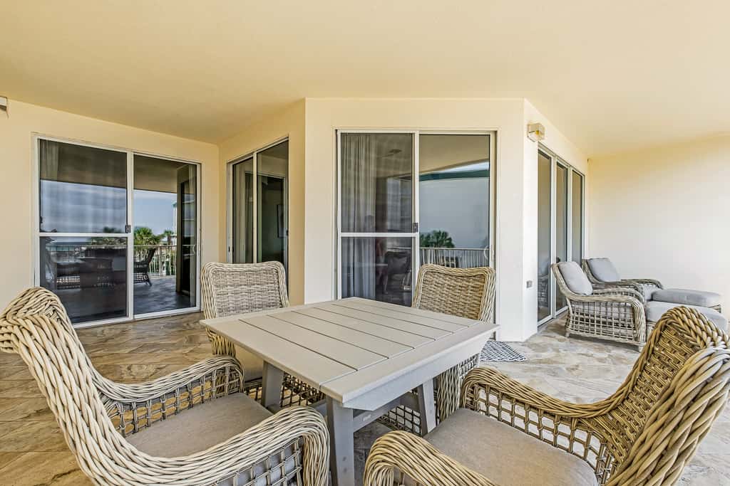 Chic first-floor condo with Gulf & pool view & pickleball - steps to beach