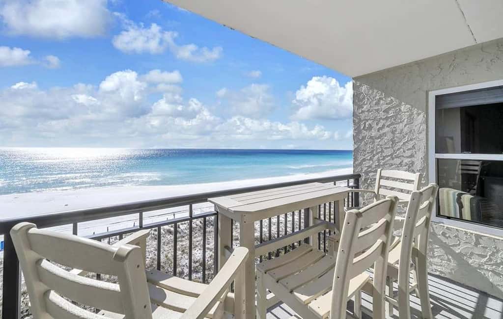 Updated beachfront condo with beach setup & quick drive to entertainment