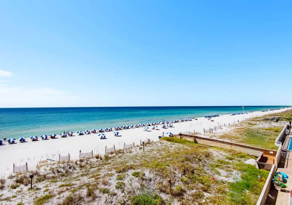 Updated beachfront condo with beach setup & quick drive to entertainment