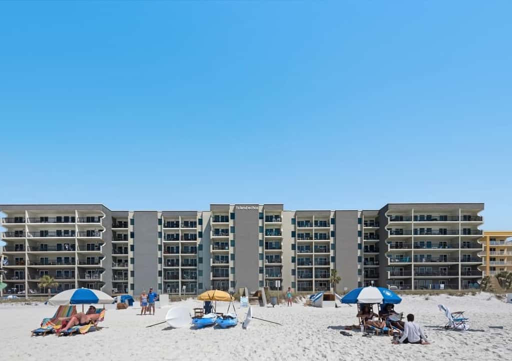 Updated beachfront condo with beach setup & quick drive to entertainment