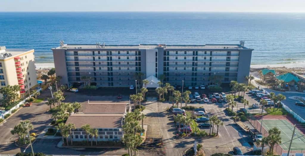 Updated beachfront condo with beach setup & quick drive to entertainment