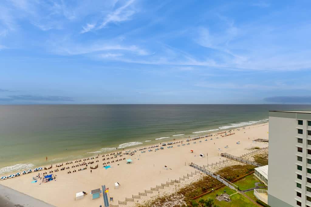 11th-floor, Gulf-front condo with views, pools, hot tub & tennis