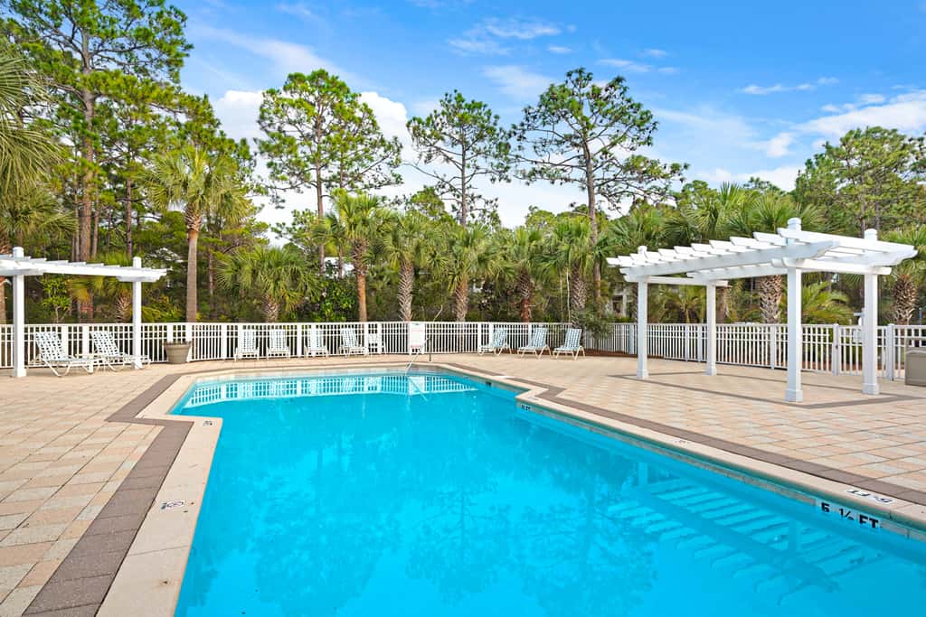 Coastal haven near the beach off scenic 30A with two pools & porch- dog-friendly