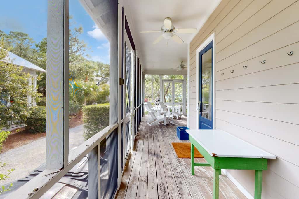 Coastal haven near the beach off scenic 30A with two pools & porch- dog-friendly