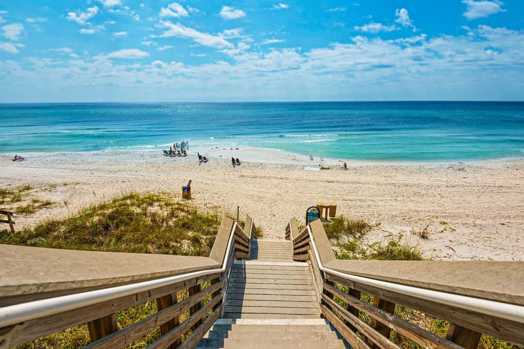 Coastal haven near the beach off scenic 30A with two pools & porch- dog-friendly