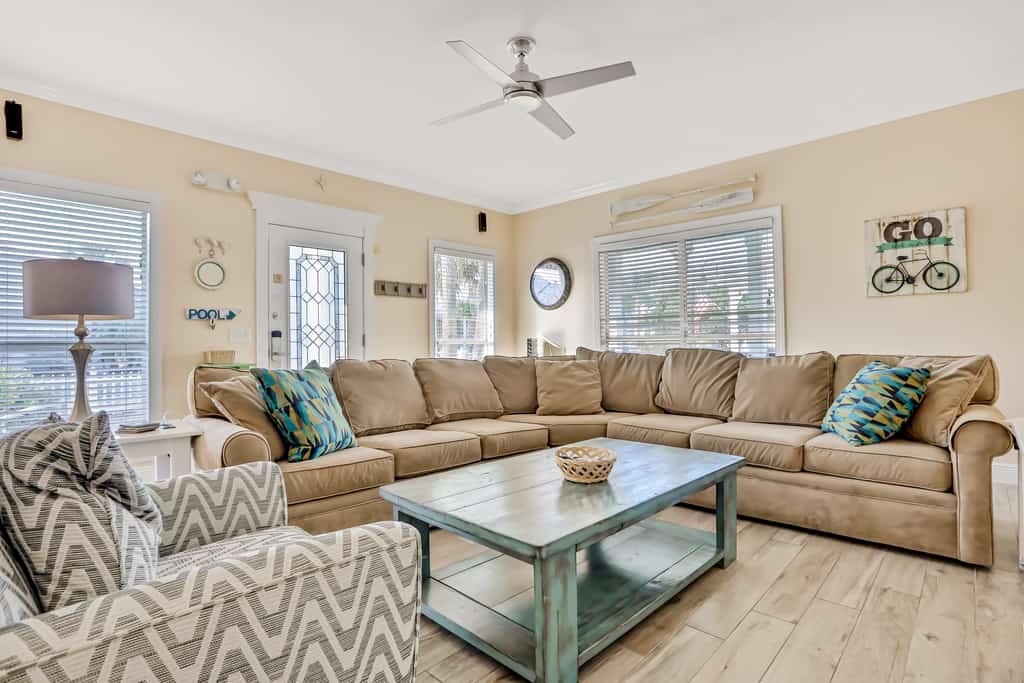 Gorgeous beach house with private outdoor living & shared pool