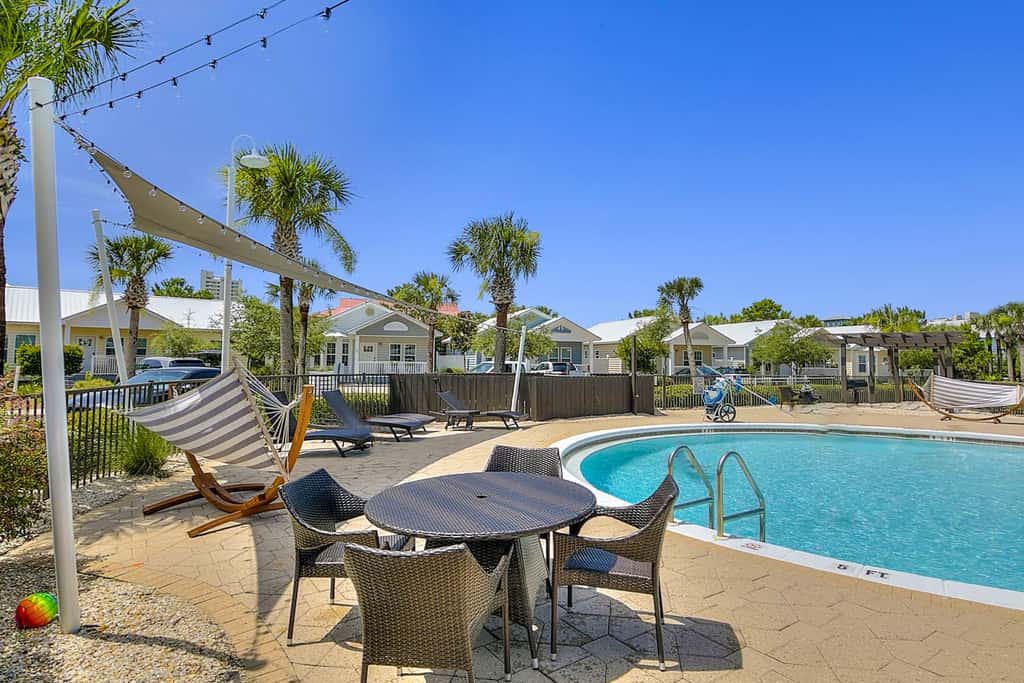 Dog-friendly home with pool, patio, & washer&dryer