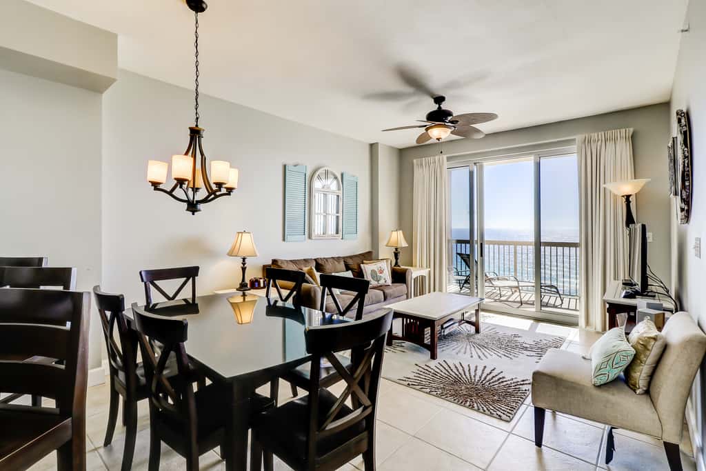 Gorgeous waterfront condo with incredible views, two pools & gym
