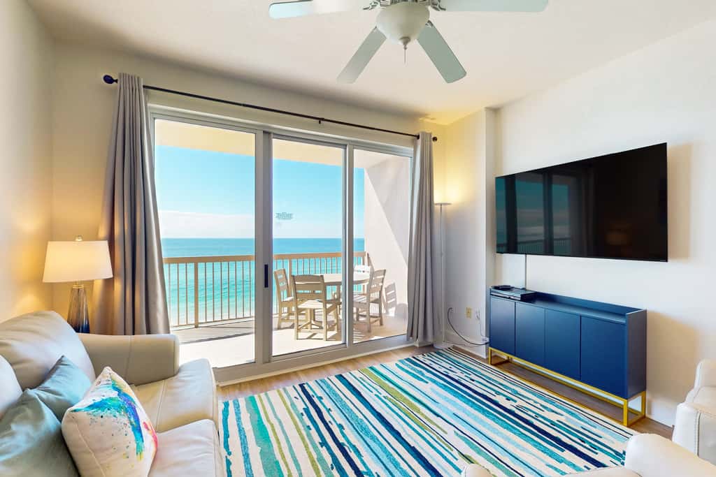 Newly Updated, 9th Floor Gulf-front Condo, Beach Chair Service Included