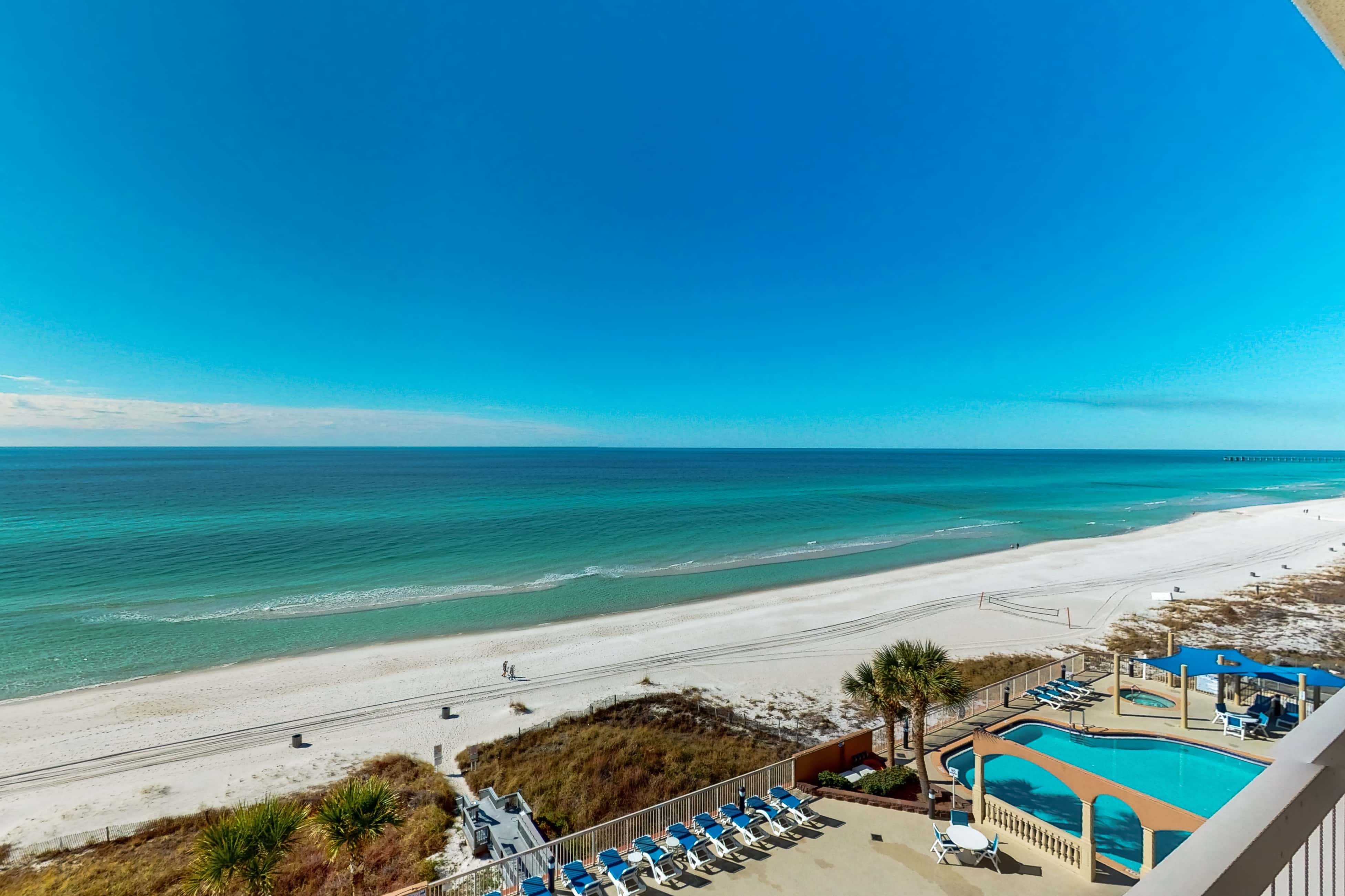 Newly Updated, 9th Floor Gulf-front Condo, Beach Chair Service Included