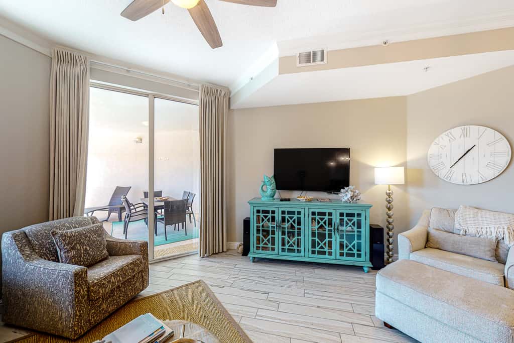 Amazing views at this renovated 4rth-floor condo with lagoon pool & pickleball
