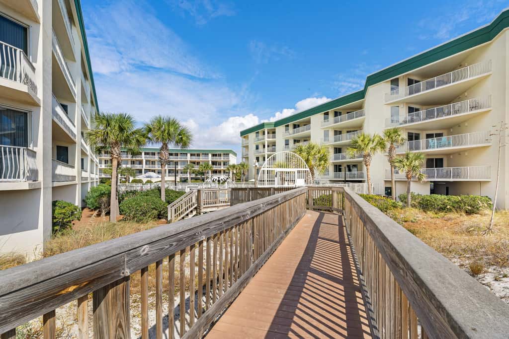 Amazing views at this renovated 4rth-floor condo with lagoon pool & pickleball