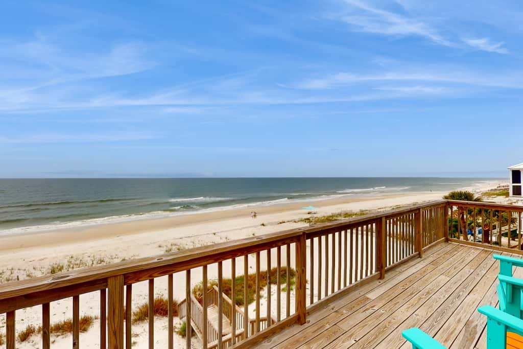Spacious & updated waterfront home w decks, beach views & private boardwalk