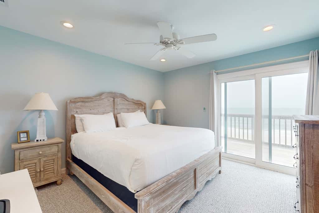Spacious & updated waterfront home w decks, beach views & private boardwalk