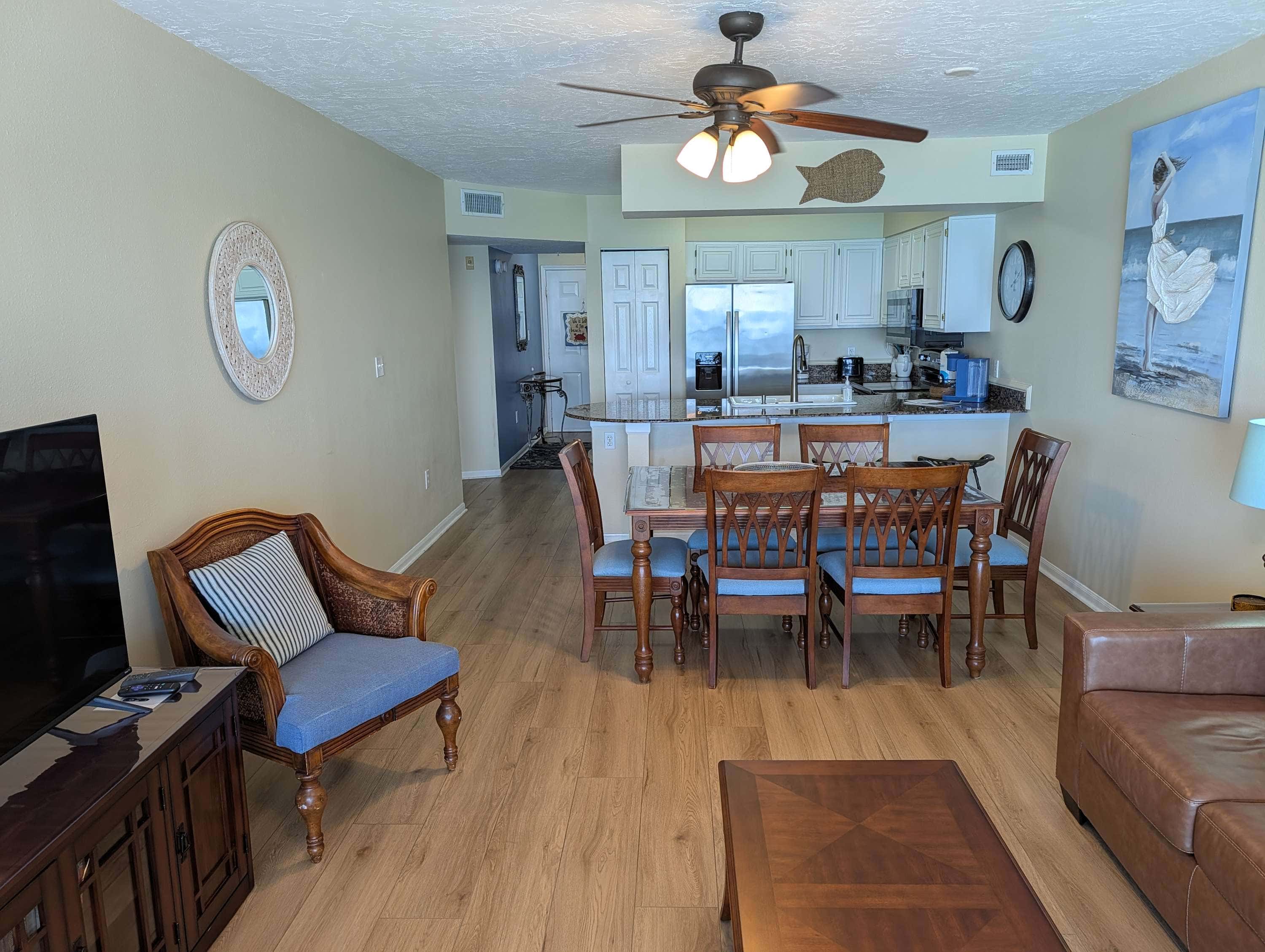Beautiful Gulf-front Condo with a Community Pool and Seasonal Beach Service