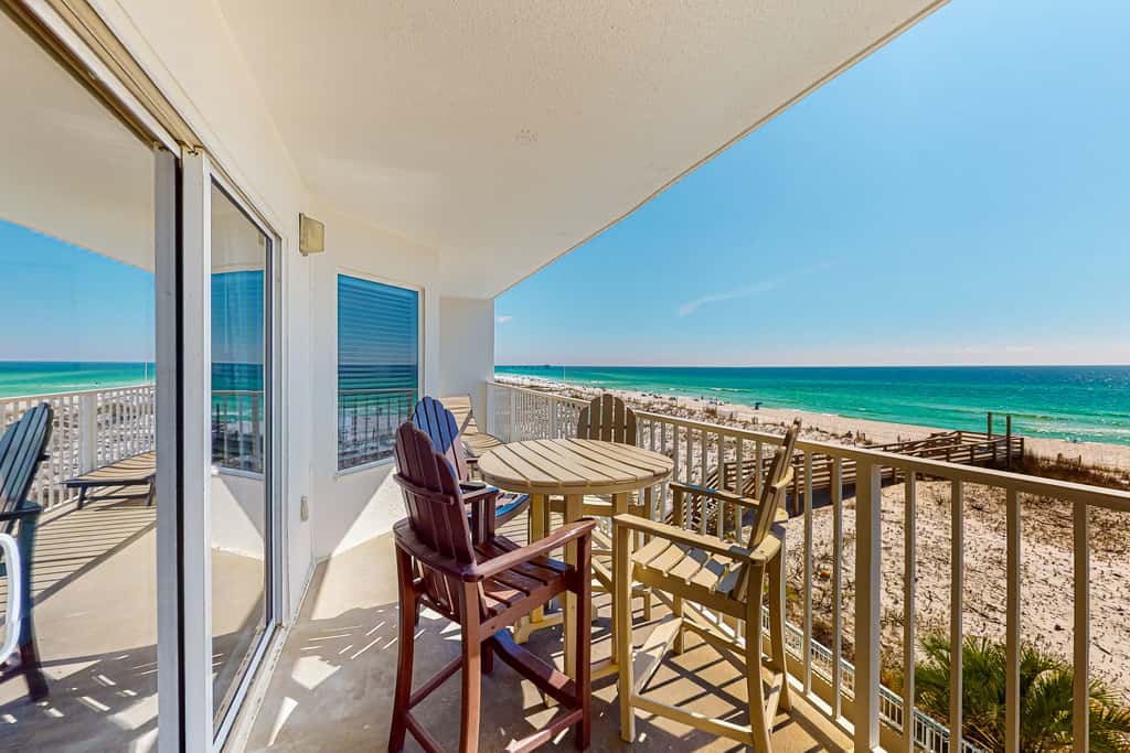 Gulf Dunes 317 - Relaxing oceanfront escape with fitness center, shared pool & views