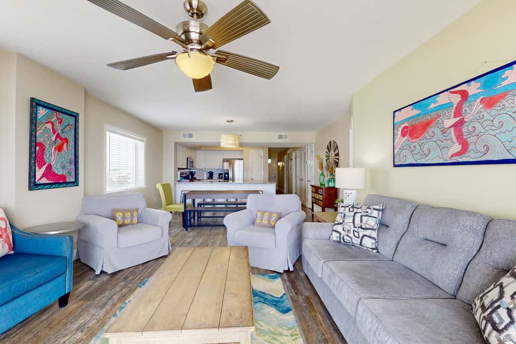 Gulf Dunes 317 - Relaxing oceanfront escape with fitness center, shared pool & views