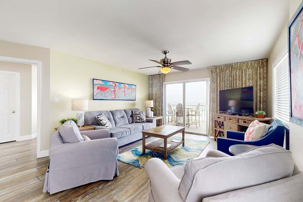 Gulf Dunes 317 - Relaxing oceanfront escape with fitness center, shared pool & views