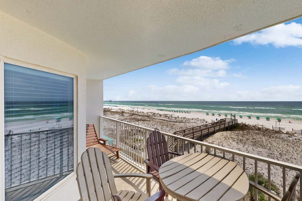 Gulf Dunes 317 - Relaxing oceanfront escape with fitness center, shared pool & views