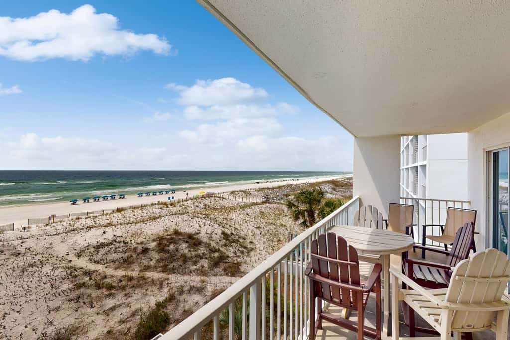Gulf Dunes 317 - Relaxing oceanfront escape with fitness center, shared pool & views