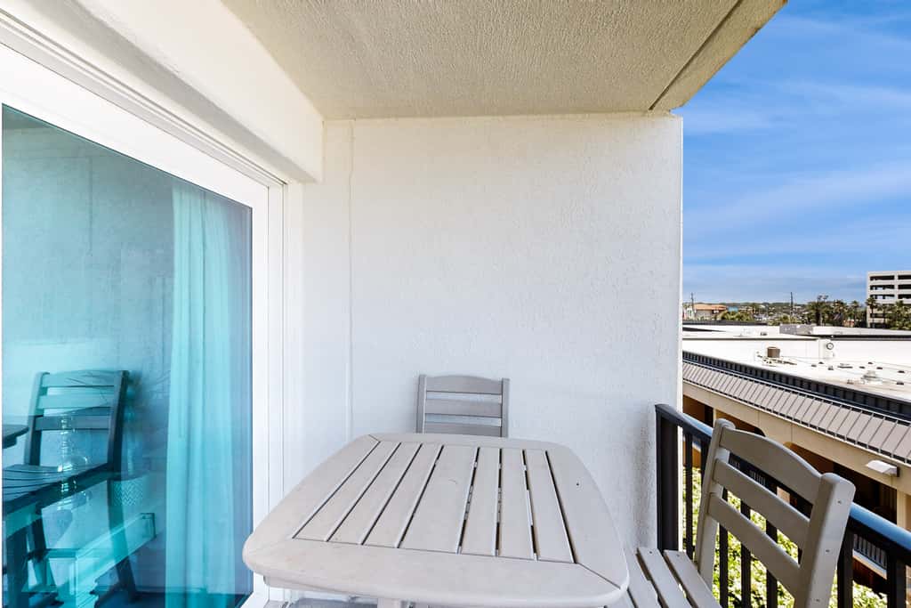 Beachfront condo with Gulf views, beach access, pool, & private balcony
