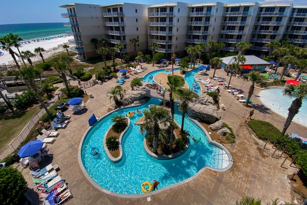 Beautiful beachfront home with balcony, shared pool and beach access