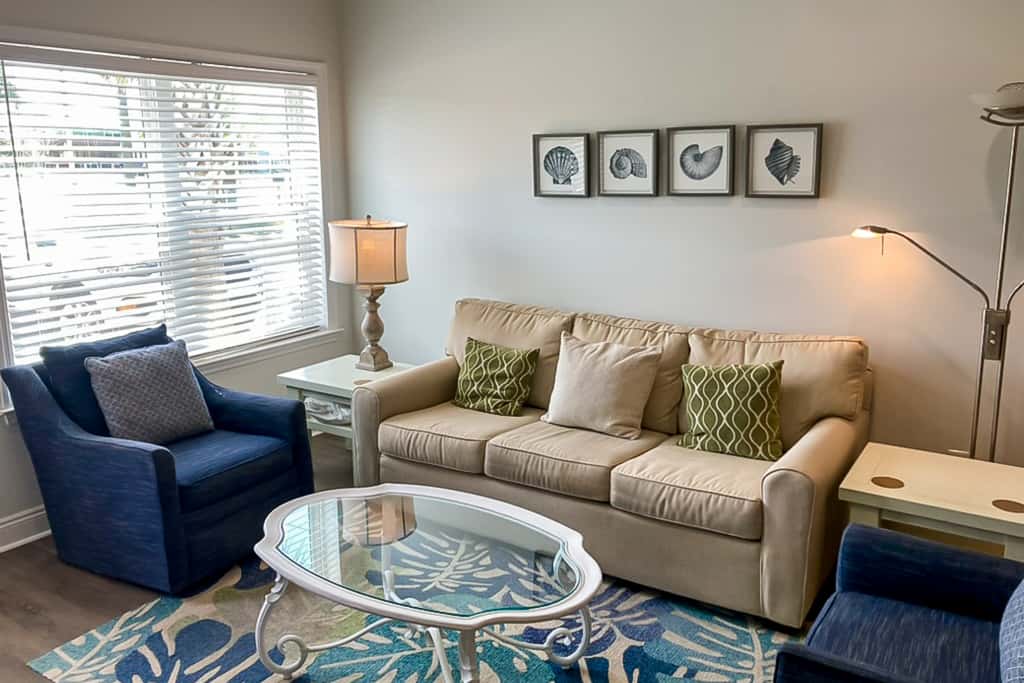 Stylish ocean-area home with generous space and short walk to the beach
