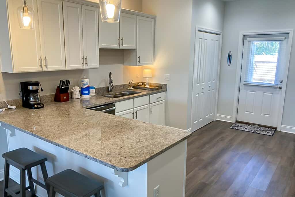 Stylish ocean-area home with generous space and short walk to the beach