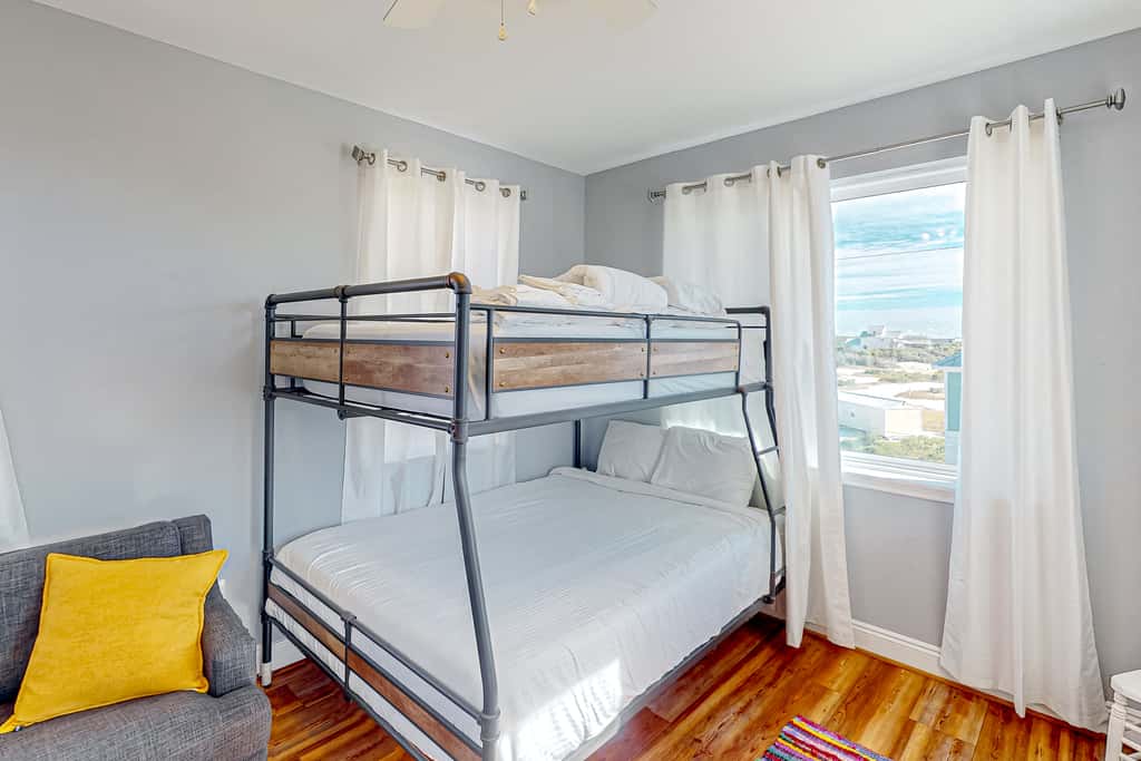 Dog-friendly beach house with a private pool, firepit, AC, & washer&dryer