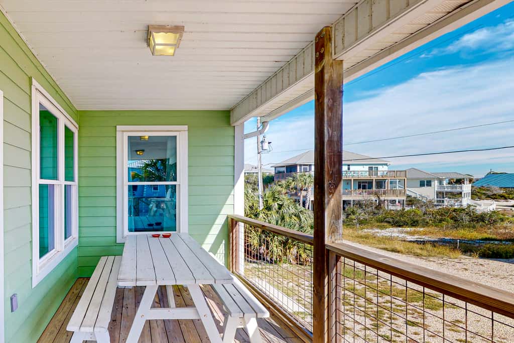 Dog-friendly beach house with a private pool, firepit, AC, & washer&dryer