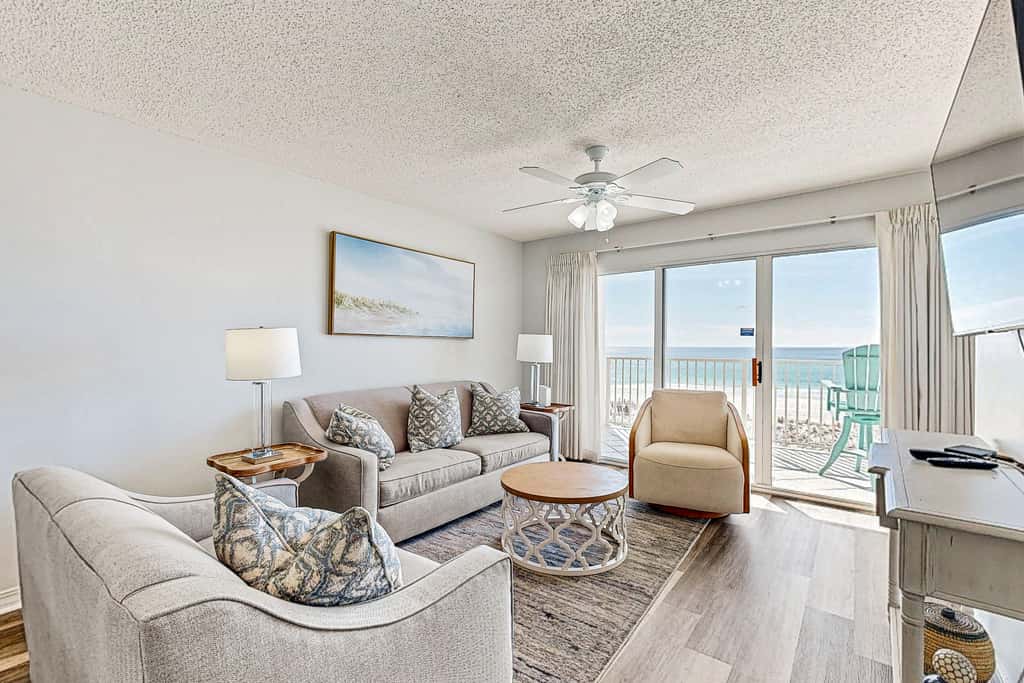 Gulf Dunes 313 - Gulf-front condo with outdoor pool & tennis - short drive to entertainment