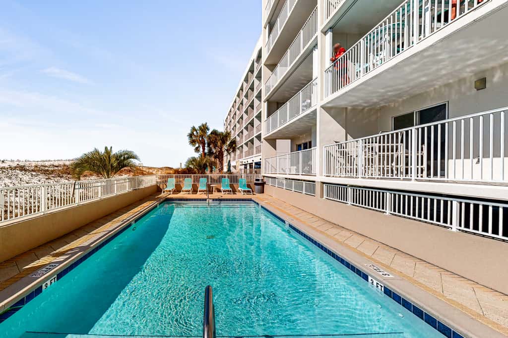 Gulf Dunes 313 - Gulf-front condo with outdoor pool & tennis - short drive to entertainment
