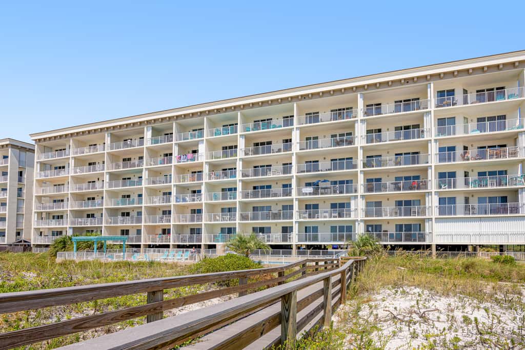 Gulf Dunes 313 - Gulf-front condo with outdoor pool & tennis - short drive to entertainment