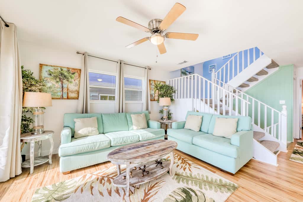 Beachfront home with coastal views & beach access - dog-friendly