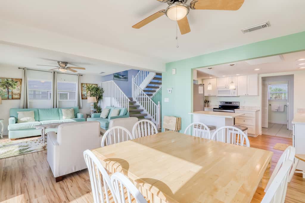Beachfront home with coastal views & beach access - dog-friendly