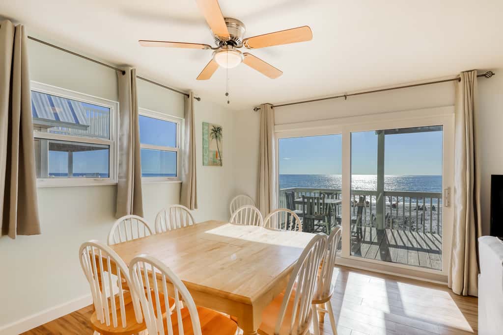 Beachfront home with coastal views & beach access - dog-friendly