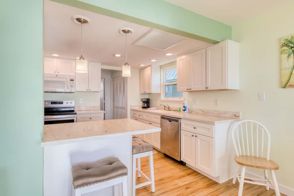Beachfront home with coastal views & beach access - dog-friendly