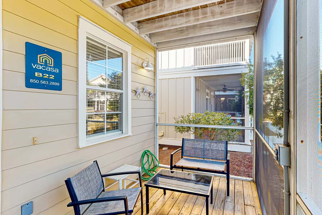 Dog-friendly 2BR home with screened porch, pool, & hot tub - beach access one mile away - snowbirds welcome