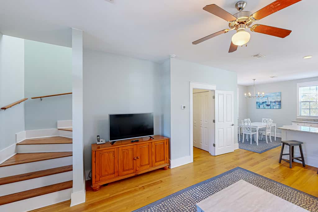 Dog-friendly 2BR home with screened porch, pool, & hot tub - beach access one mile away - snowbirds welcome