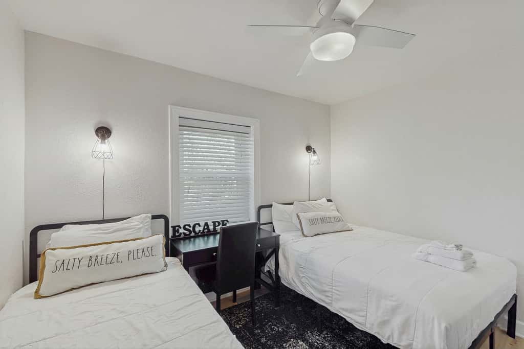 Great, dog-friendly home with Gulf views, shared pool, just steps from the Gulf